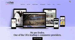 Desktop Screenshot of evolveretail.com
